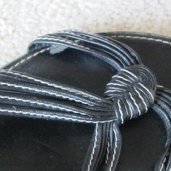 Italian Shoemakers (Brown Like New), Blue & Will's Fancy Sandals (Lot of 3) - Picture 10 of 16